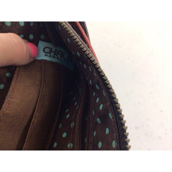 Chala Brown Crossbody Purse Blue Bird - Picture 6 of 7